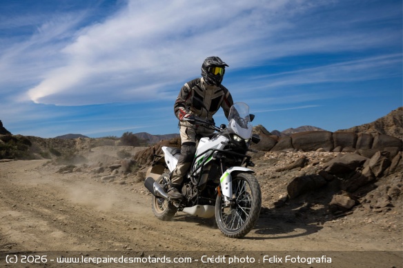 Essai du trail Kawasaki KLE500 Essai du trail Kawasaki KLE500