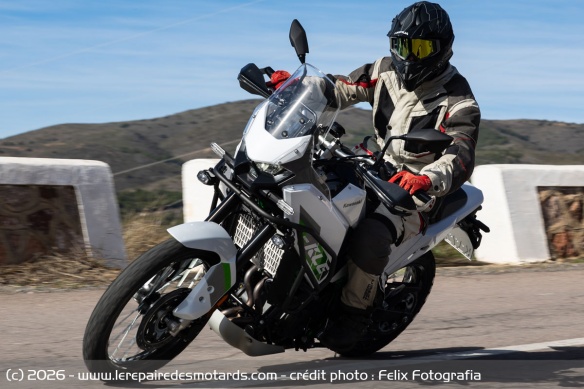 Le moteur est exploitable sur une large plage de régime