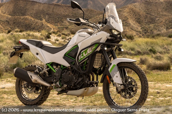 Le trail Kawasaki KLE 500