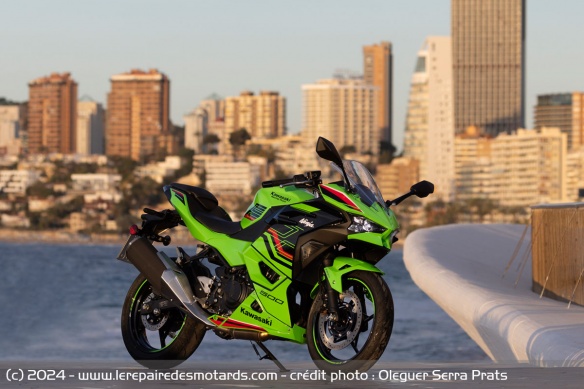 Essai de la sportive Kawasaki Ninja 500