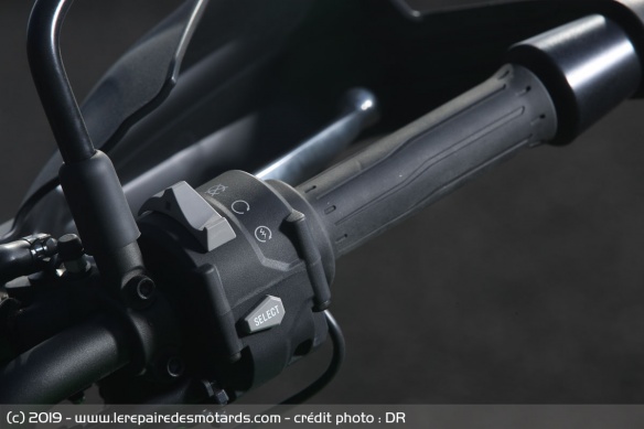 Acclrateur ride-by-wire de la Kawasaki Versys 1000 SE