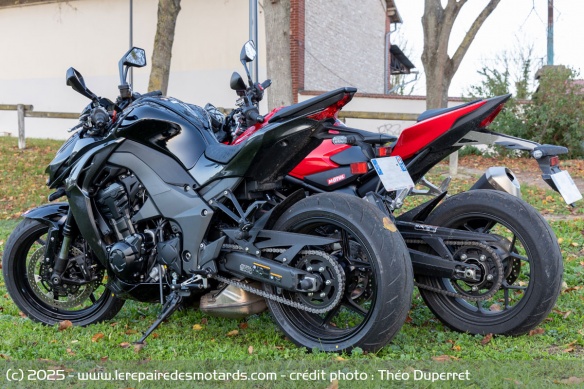 La Kawasaki reste fidèle au style Sugomi