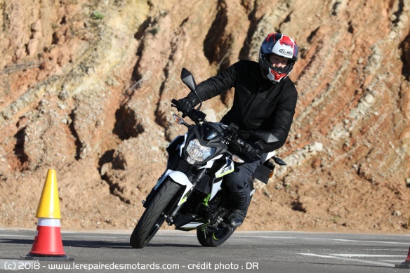 Manoeuvres avec la Z125