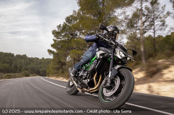 Essai du roadster Kawasaki Z900 2025