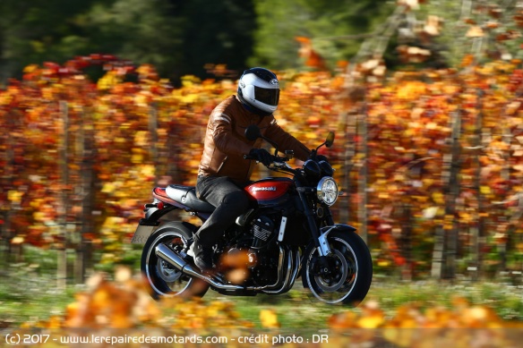 Essai de la Kawasaki Z900RS sur route