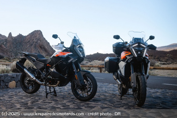 La KTM 1390 Super Adventure S EVO s'affiche à partir de 23.149 euros