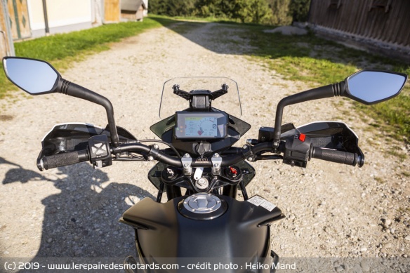 Ergonomie de la KTM 390 Adventure