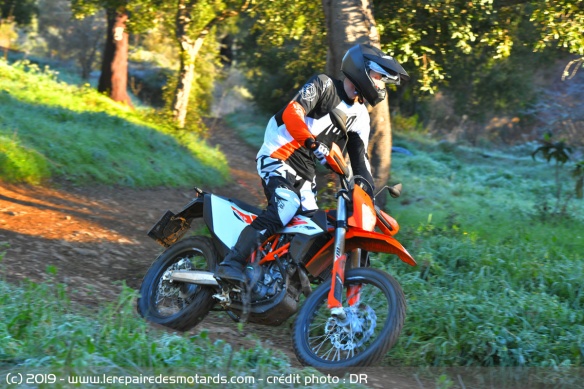 La 690 Enduro R en off-road