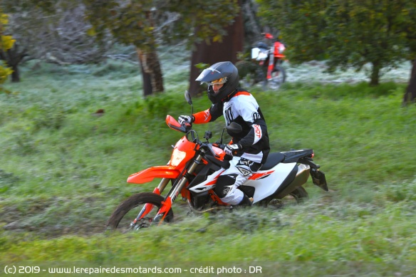L'Enduro R en offroad