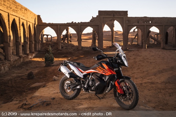 KTM 790 Adventure, la version routière