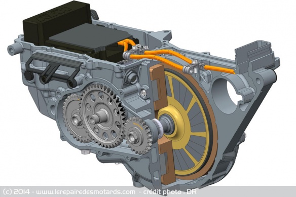 Moteur électrique de la KTM Freeride E-XC