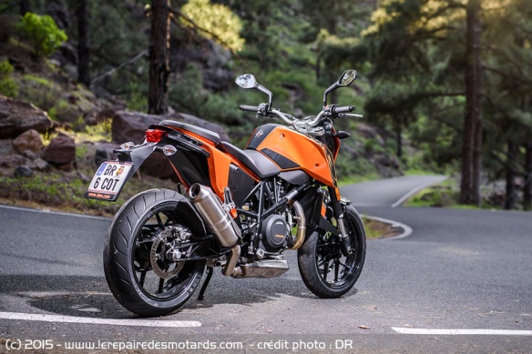 KTM 690 Duke arrière