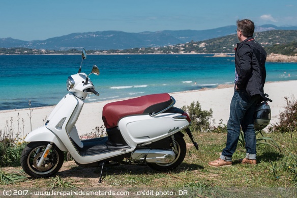 Kymco Like et motard