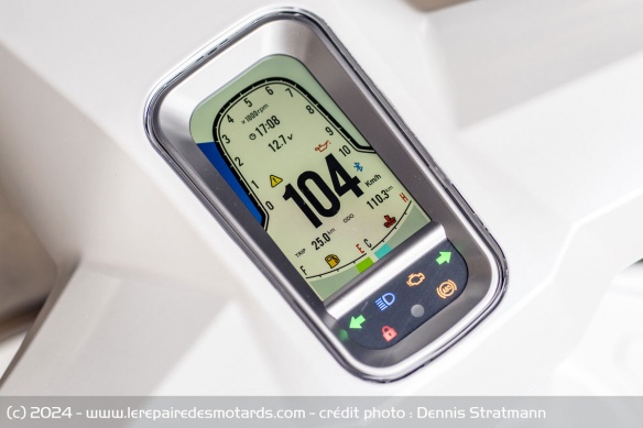 Lambretta mise sur la technologie avec un compteur TFT couleur