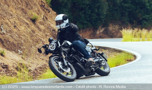 Essai du custom Macbor Rockster 125 Evo Essai du custom Macbor Rockster 125 Evo