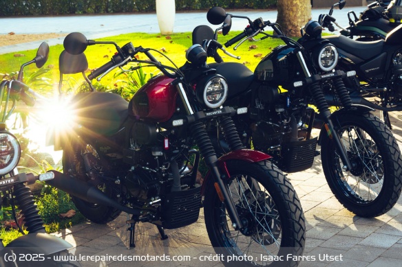 La Macbor Rockster 125 Evo est vendue 2.599 euros