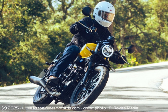 L'embrayage manque un peu de progressivité et de souplesse