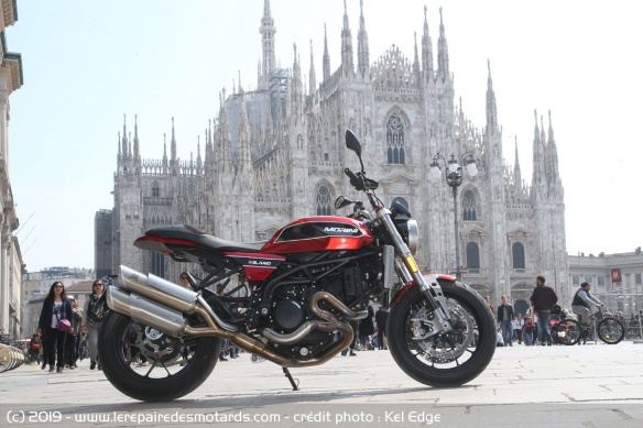 Essai de la Moto Morini Milano