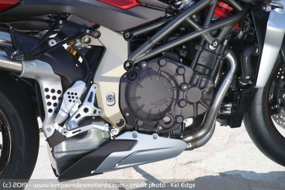 Le nouveau 4 cylindres de la Brutale