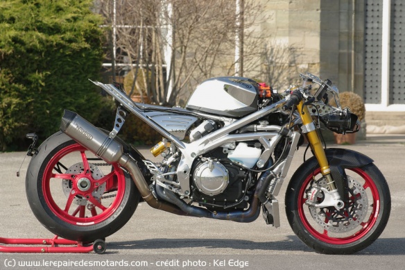 La Norton V4-SS mise à nue