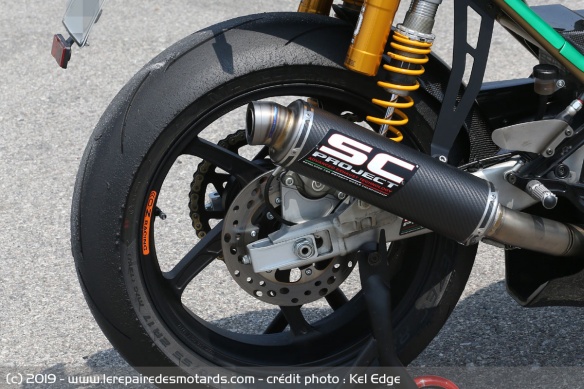 Le silencieux SC-Project de la Paton S1-R Lightweight
