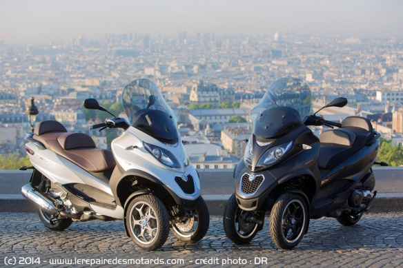 Coloris Piaggio MP3 500 ABS ASR