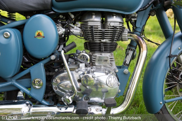 Le moteur de la Royal Enfield Classic
