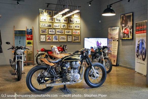 Le magasin de Mid Life Cycles à Melbourne