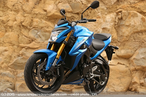 Vue de gauche Suzuki GSX S 1000