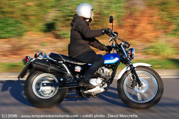 Essai Suzuki VanVan 200 sur route