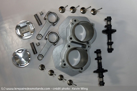 Le kit utilisé par Capri pour le moteur