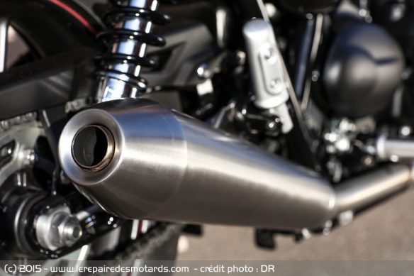 Echappement Triumph Street Twin