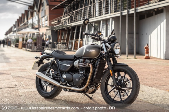 La Triumph Street Twin