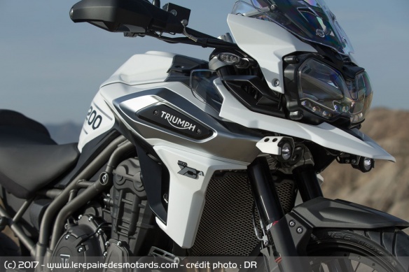 Habillage de la Triumph Tiger 1200 XCa