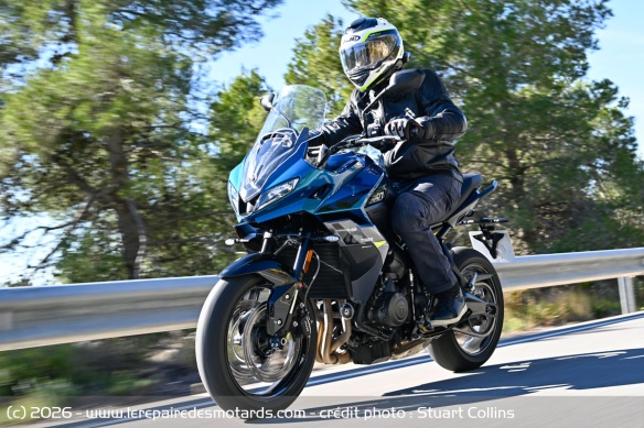 La protection de la Tiger Sport se montre efficace quelle que soit l'allure