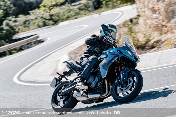 La partie cycle, plus tonique, s'adapte bien &agrave; ce gain de performances