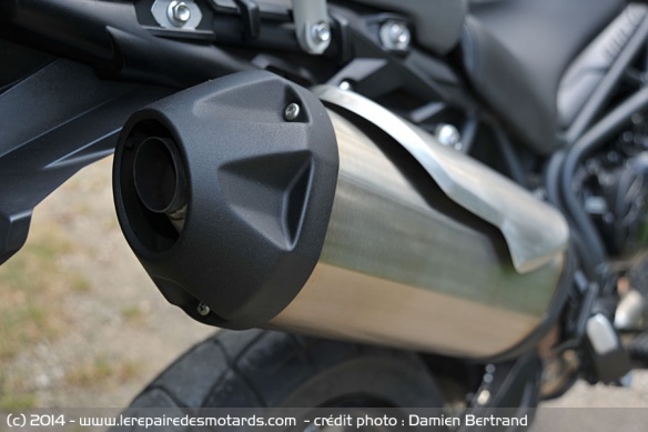 Echappement Triumph Tiger 800 XC