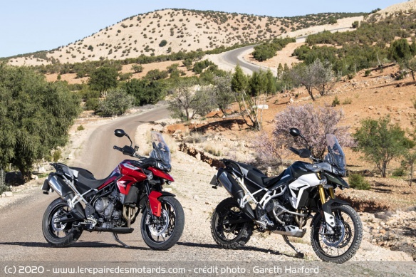Essai comparatif des Triumph Tiger 900 GT Pro et Rally Pro