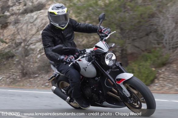 Mécanique et partie cycle se contrôlent facilement en milieu urbain