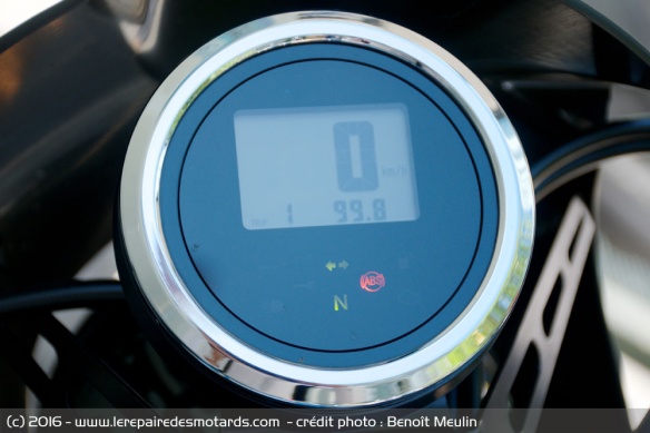 Compteur de la Yamaha XV 950 Racer