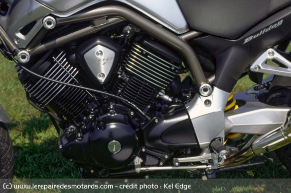 Le V-Twin de 1.063 cm3 délivre 65 ch et 88.2 Nm