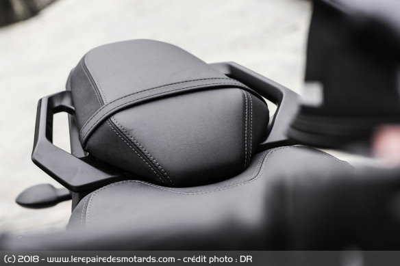 Selle passager de la Yamaha MT-07