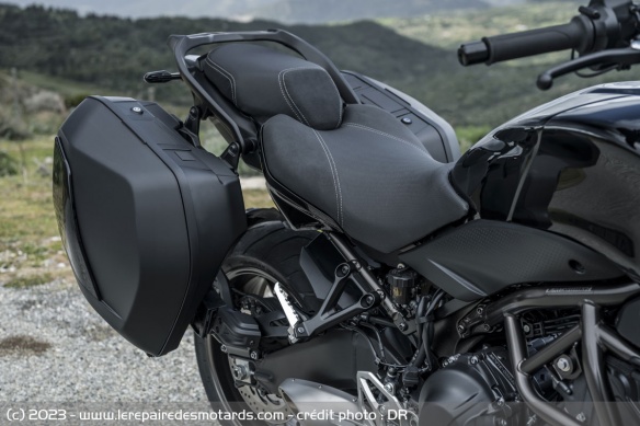 La selle de la Yamaha Niken GT