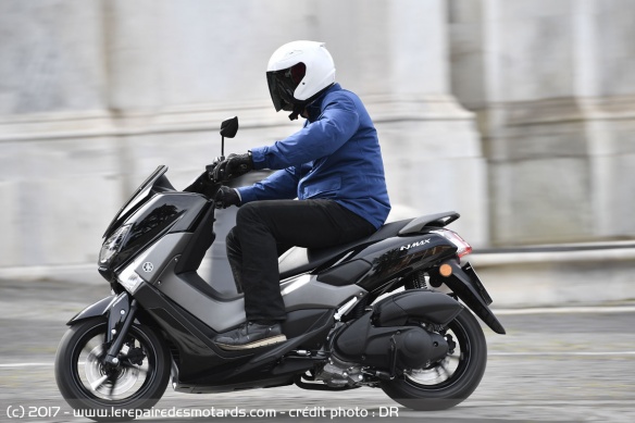 Essai du Nmax à Rome