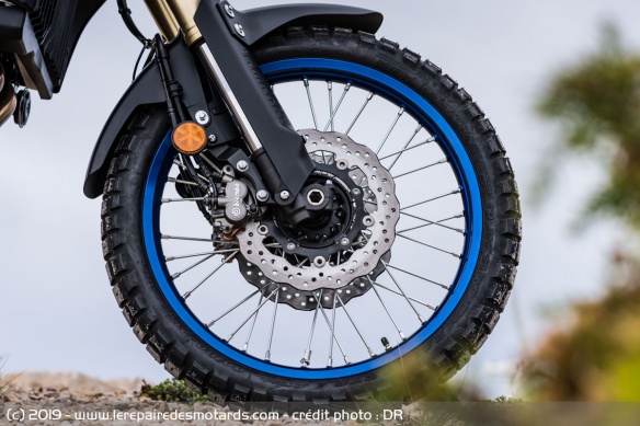 Sur route comme sur piste, les étriers Brembo font le job