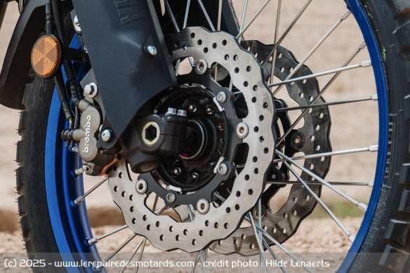 Le freinage Brembo est efficace grâce à sa progressivité