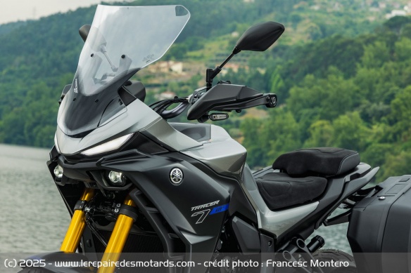 La bulle de la Yamaha Tracer 7