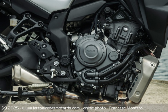 Le moteur de la Yamaha Tracer 7 GT