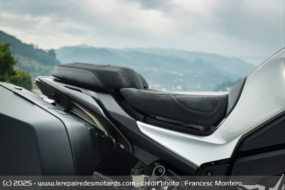 Les selles de la Yamaha Tracer 7 GT
