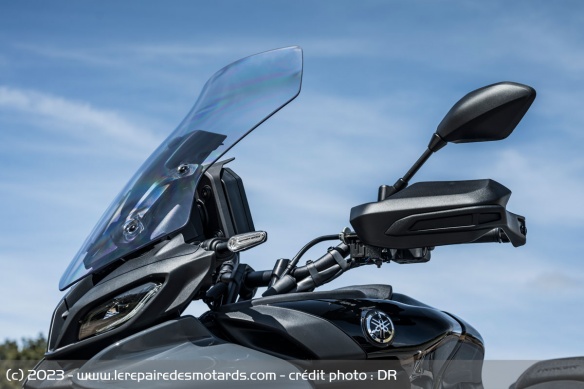 La bulle de la Yamaha Tracer 9 GT+ La bulle de la Yamaha Tracer 9 GT+